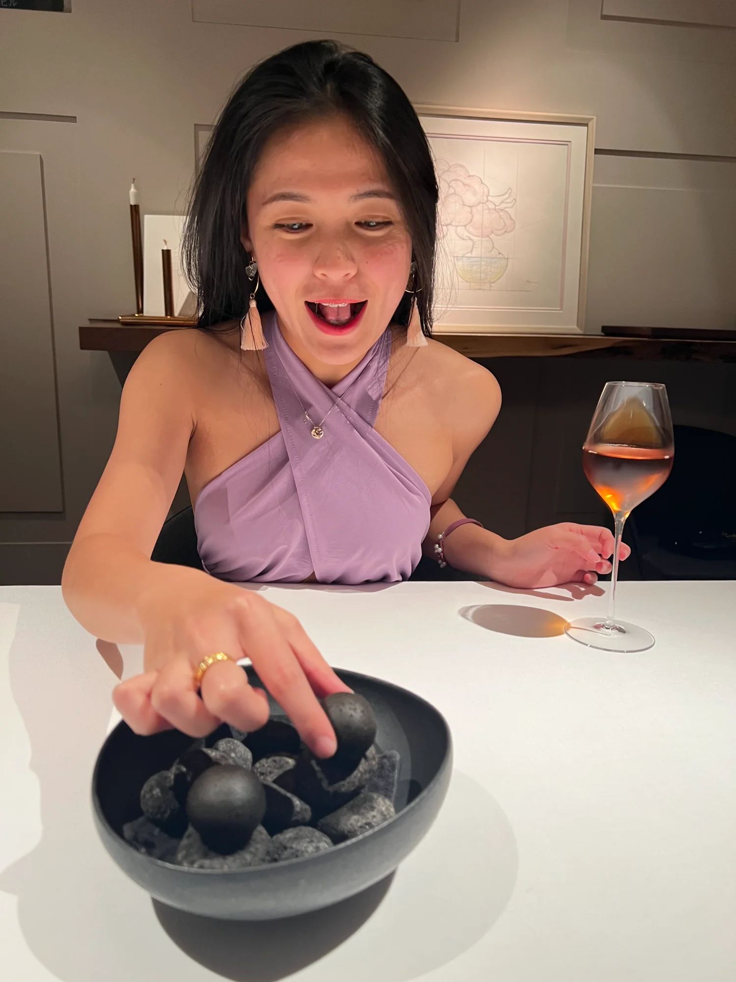 Excited about dessert