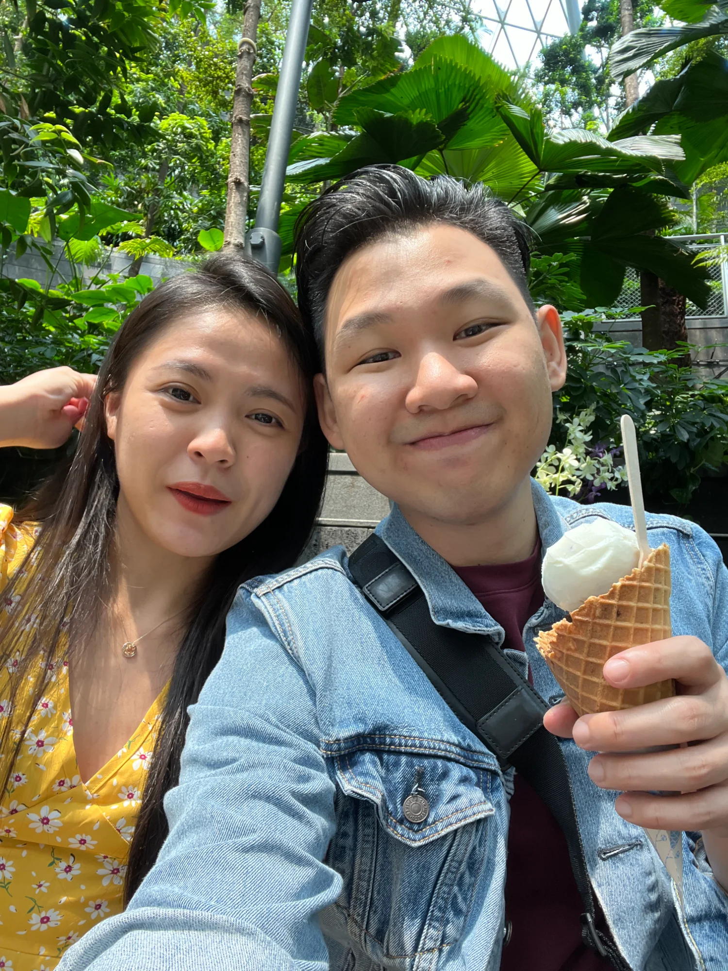 Gardens by the Bay selfie
