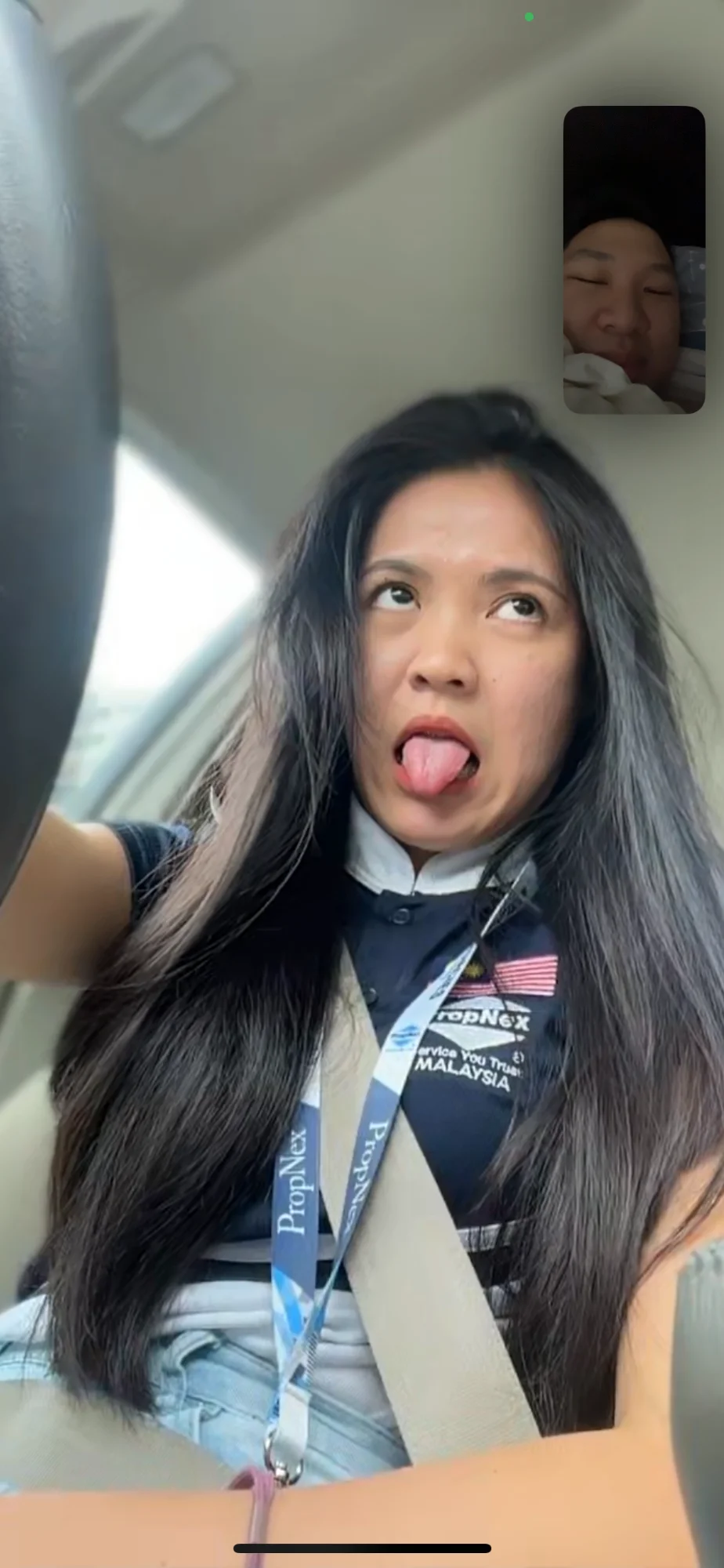 FaceTime while driving